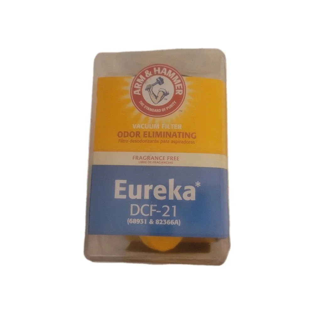 Arm & Hammer Odor-Eliminating Vacuum Filter‎ Eureka DCF-21 NEW